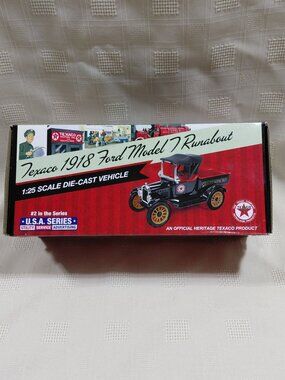 Texaco 1918 Ford Model T Runabout 1:25 Scale Die-Cast Vehicle NOB